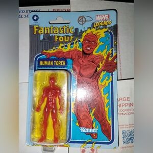 Kenner Marvel Legends Fantastic Four Human Torch